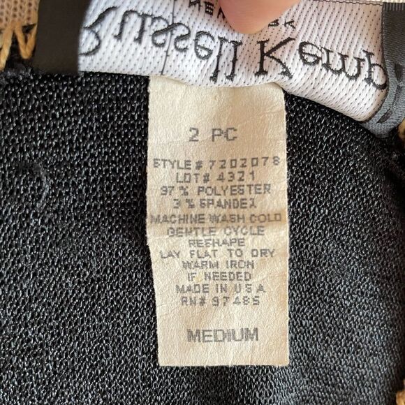 Vintage Russell Kemp New York Matching Cardigan Sweater and Maxi Dress Size M - Picture 14 of 14